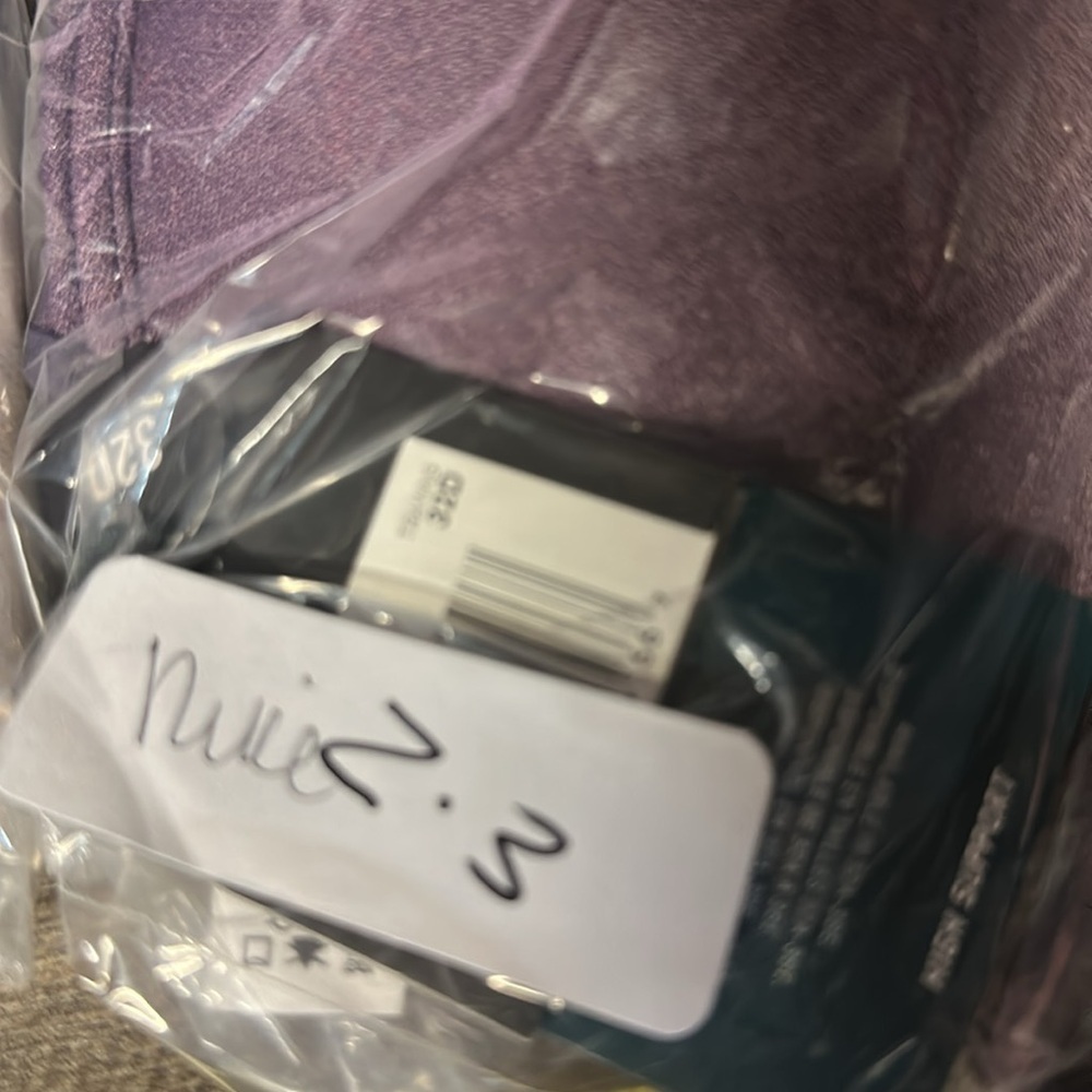 NIKE Pro rival high support purple racerback athletic running yoga bra NWT 32 D - Picture 12 of 12